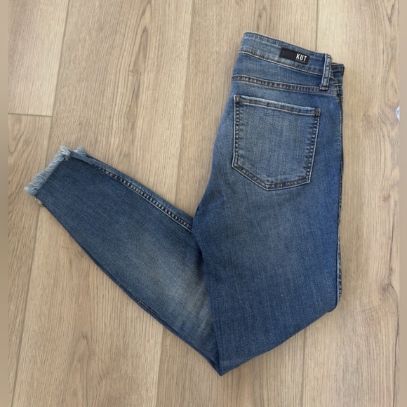 Kut from the Kloth Women's Classic Blue Skinny Jeans 👖 - Picture 1 of 11